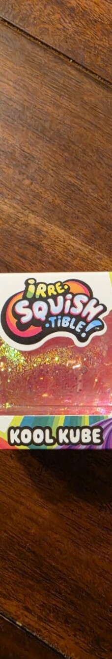 Kool Kube Irre-Squish Tibley Sensory Toy - Pink Glitter